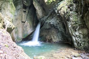 cascata Gorg d'abiss a Ledro